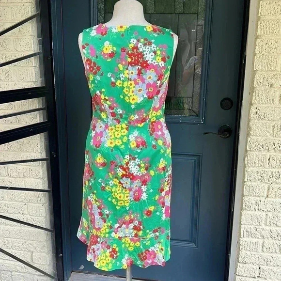 Talbots Springtime Floral Shift Dress size 2 - Picture 3 of 6